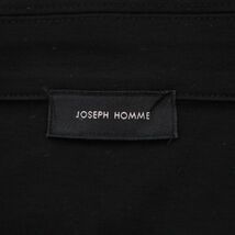 美品 20AW★ JOSEPH HOMME ジョセフ オム 通年 アリアナ コンパクトポンチ ジャージー ジャケット Sz.46　メンズ 黒　I3T01166_9#O_画像6