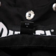 美品★ DIESEL ディーゼル 通年 切替デザイン★ オンブレー チェック ロング ノースリーブ シャツ Sz.M　メンズ 赤　I3T01134_9#C_画像5