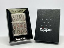 送料無料 ZIPPO[ジッポー]両面加工 マーブルアラベスク ニッケル 2NI-ARABESQUEM_画像4