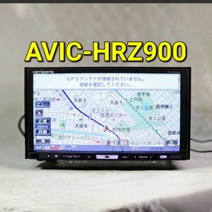 カロッツェリア AVIC-HRZ900地図2009年 carrozzeria HDD 楽ナビ フルセグ地デジ4×4内蔵 配線なし