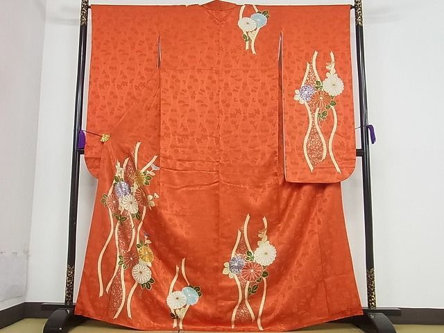 平和屋2□豪華振袖 檜扇絵巻吉祥花文 逸品 cf3500 の商品詳細