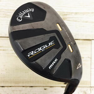 (中古)キャロウェイ ROGUE ST MAX ユーティリティー 4U 20° Rフレックス 40インチ VENTUS 5 右利き用 Cランク Callaway ゴルフ