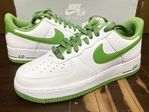 23年製 NIKE AIR FORCE 1 LO ナイキ エアフォース AF1 SWOOSH【DH7561-105】WHITE GREEN ホワイト グリーン 白×緑 US8.5