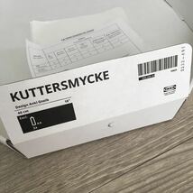 KM/109 IKEA 壁掛け時計 KUTTERSMYCKE クッタースミッケ ウォールクロック ブラック_画像4