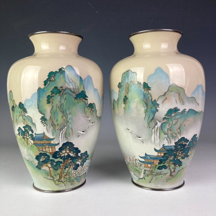 2023年最新】Yahoo!オークション -花瓶 一対(金属工芸)の中古品・新品