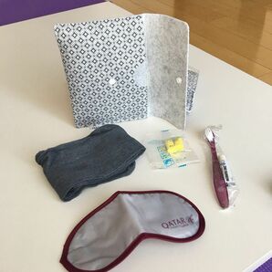 Qatar Airways amenities kit