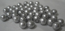 タイガーSILVER PELLET銀色玉,一袋50個入り,56袋/2800発ビンテージ未使用品R050909_画像3