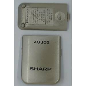 シャープ SHARP テレビ リモコン GA716WJSA フタ&ドア