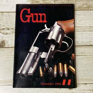 SA05-191 ■ 月刊Gun　1981年11月号 ■ ベレッタ・ジェットファイア/AR10アサルト・ライフル ＊レトロ＊ジャンク【同梱不可】