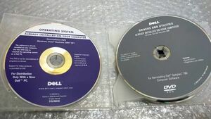 SH212 4枚組 DELL Optiplex 760 + Windows Vista リカバリー ドライバー メディア DVD