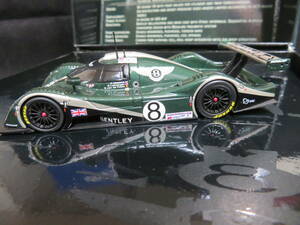 1/43　ベントレー　EXP　スピード8　LM2002　4th　＃8