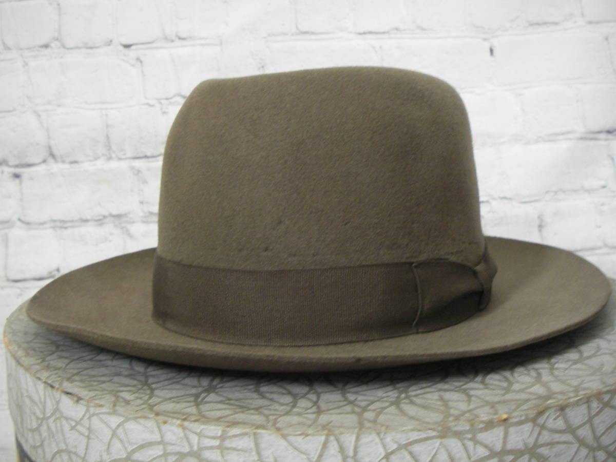 VINTAGE Genuine Beaverビンテージ中折れハットTOKIO HAT's/販売元