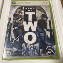 未開封 xbox360 アーミーオブツー ARMY OF TWO ゲーム ソフト 本体 Microsoft マイクロソフト ゲームソフト 未使用品 新品_画像1