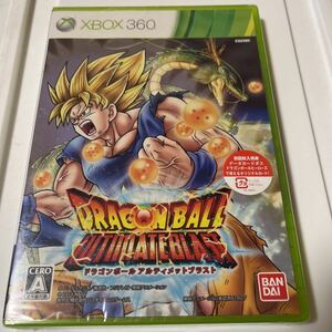 未開封 xbox360 ドラゴンボールアルティメットブラスト ゲーム ソフト 本体 Microsoft マイクロソフト ゲームソフト 未使用品 新品