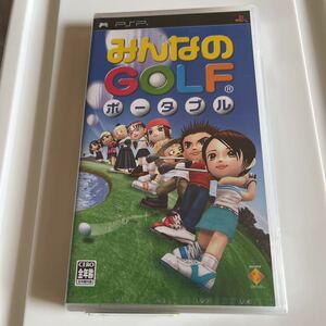 未開封 PSP みんなのゴルフ みんゴル GOLF ソフト 本体 プレイステーションポータブル PlayStation Portable ゲームソフト 未使用品 新品