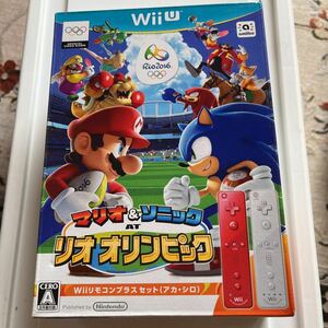  нераспечатанный Nintendo Wii U Mario & Sonic AT rio Olympic дистанционный пульт плюс комплект Nintendo nintendo we You игра soft новый товар 