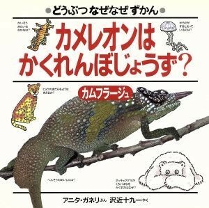 カメレオンはかくれんぼじょうず？ カムフラージュ どうぶつなぜなぜずかん／アニタガネリ【文】，沢近十九一【訳】