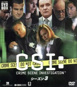 ＣＳＩ：科学捜査班　コンパクト　ＤＶＤ－ＢＯＸ　シーズン３／ウィリアム・ピーターセン,マージ・ヘルゲンバーガー,ゲイリー・ドゥーダン