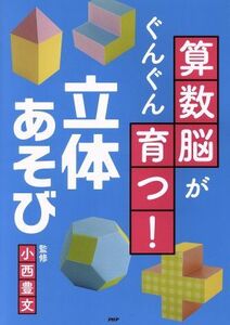 算数脳がぐんぐん育つ！立体あそび／小西豊文