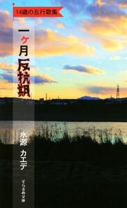 一ヶ月反抗期 １４歳の五行歌集 そらまめ文庫／水源カエデ(著者)