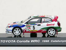 1/64 CM'S トヨタ カローラWRC[AE111] #5 Catalunya 1998 7th ラリーカーコレクションSS06トヨタ1_画像2