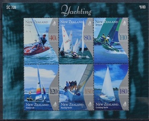 [TG90] New Zealand stamp yacht race 