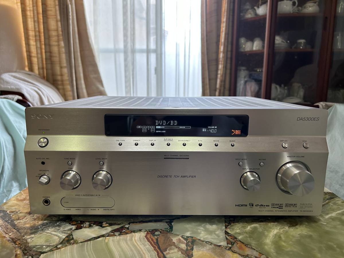 希少美品動作良好!!SONYソニ-AVアンプESシリ-ズハイエンド/T