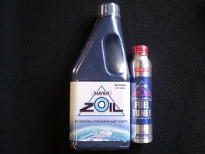 SUPER ZOIL ECO / スーパー ゾイル エコ ４サイクル 450ml ＆　スーパーゾイル　フュエルチューナー８０ｍｌ（ガソリン)