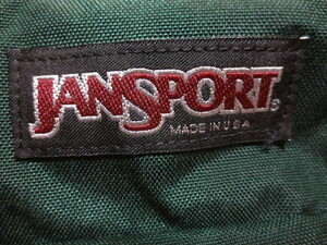 90*s JAMSPORT MADE IN USA Jean спорт поясная сумка America производства зеленый серия × чёрный 