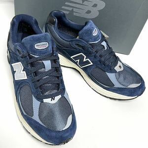 27.5cm 新品 2002R ゴアテックス ネイビー GORETEX 防水 NEWBALANCE ゴア 2002 RXF M2002R レザー GORE-TEX GTX レイン 雨 スニーカー