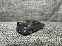 1/64 スバル インプレッサ WRX GC8 Type-R 3-6 グレー　右ハンドル ( BM CREATIONS/ビー・エム クリエイションズ )_画像5