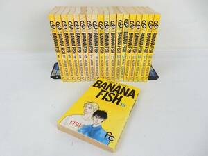 【別コミ フラワーコミックス】 『BANANA FISH』バナナフィッシュ 全19巻 吉田秋生 初版も有り 中古品 JUNK 現状渡し 一切返品不可で！　