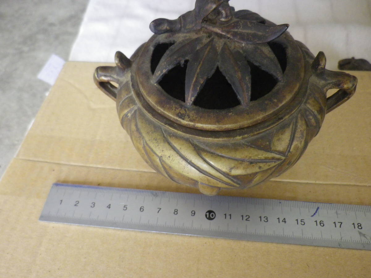 年最新ヤフオク! 真鍮製香炉アンティーク、コレクションの
