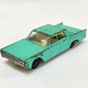 ■マッチボックス No.31 リンカーン コンチネンタル イギリス製 レズニー MATCHBOX　Lincoln Continental　Lesney　当時物