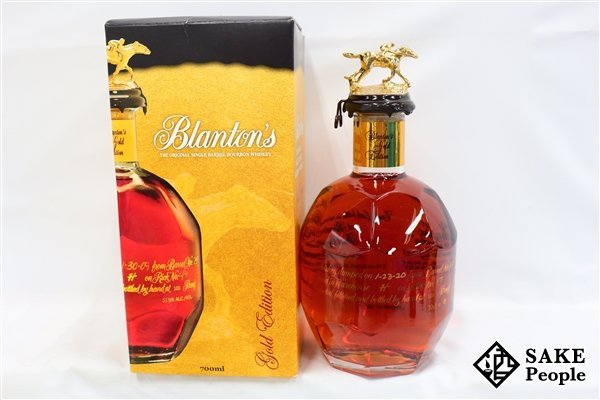 未開封品】Blanton's◇ブラントンゴールド◇バーボン◇700ml-