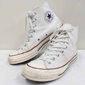 CONVERSE/コンバース/Chuck Taylor/チャックテイラー/CT70 WHITE LES HI CUT/ALL STAR/ハイカット/トリコロール/SIZE 27.5cm