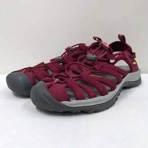 KEEN/キーン/WHISPER/ウィスパー/サンダル/BEET RED/HONEYSUCKLE/ビートレッド/ハニーサックル/size 26cm/美品