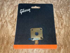 新品 Gibson USA 純正 Out Put Jack Plate PRJP-020 Gold パッケージ入 ギブソン アウトプット ジャック プレート ゴールド Vintage Style