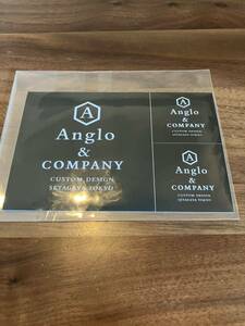 Anglo & company 　アングロ&カンパニー　ステッカー