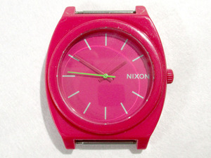 NIXON* Nixon MINIMAL TIME TELLER P розовый кварц мужские наручные часы ремень нет *S8657