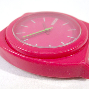 NIXON★ニクソン MINIMAL TIME TELLER P ピンク クォーツ メンズ腕時計 ベルト無★S8657の画像2