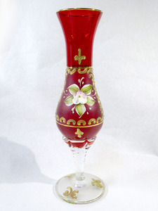 * Venetian glass one wheel .. vase *S10629