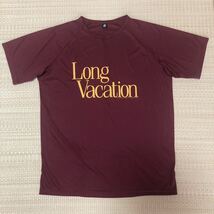 エルドレッソ ELDORESO Long Vacation Tシャツ Mサイズ ランニング MMA 美品 バーガンディ_画像1