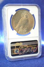 ◆ポピュラーな1枚◆MS64 1922 アメリカ ピースダラー 1ドル 銀貨 NGC鑑定 シルバー 100年の歴史 アンティーク USA$コインモダンPCGS 003_画像8