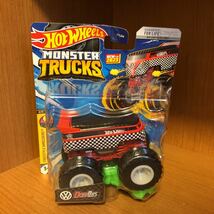 Hot Wheels 2023 MONSTER TRUCKS VOLKSWAGEN DRAG BUS #4/11★HW ホットウィール VW モンスタートラック フォルクスワーゲン 未開封_画像1