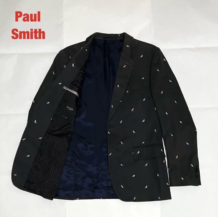 535 paul smith ポールスミス ジーンズ 長袖時計柄総柄シャツ