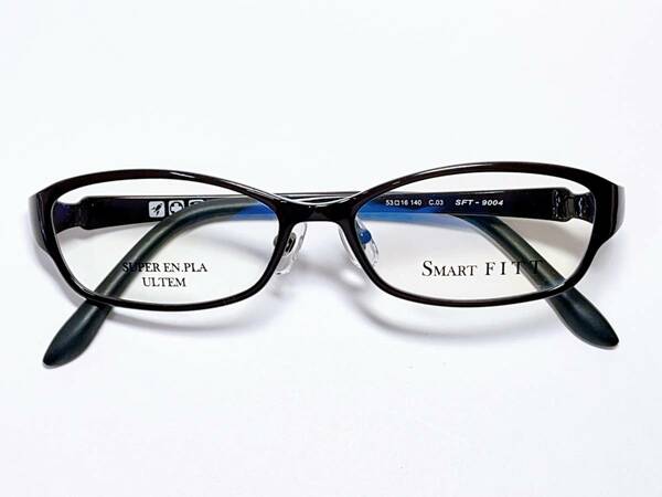 スマートフィット　SMART　FITT　メガネ　★　ウルテム　超軽量　ダークブラウン　濃茶　メガネフレーム　眼鏡　プラスチック