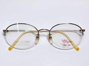 Серебряная лолита Lempicka круглые очки ★ Сделано в Японии ★ Симпатичные очки рамки