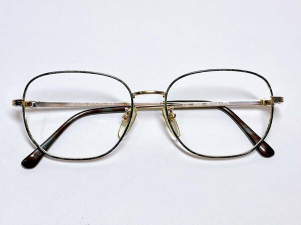 ヴィンテージ NOVA COLLECTION メガネ ★ チタン 超軽量 グレー ★ メガネフレーム 眼鏡