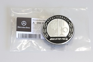 ＃■ W211/S211 Eクラス セダン・ワゴン【ベンツ純正品 AMGボンネットエンブレム】E55AMG・E63AMG AFFALTERBACH アップルツリーロゴ